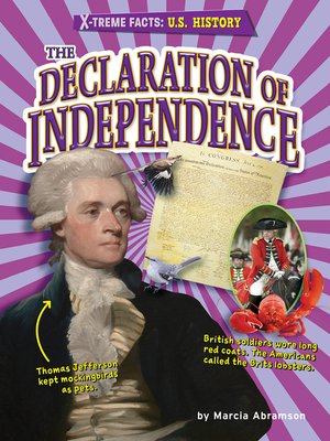 cover image of The Declaration of Independence